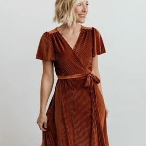 Baltic Born Andi copper dress S NWT